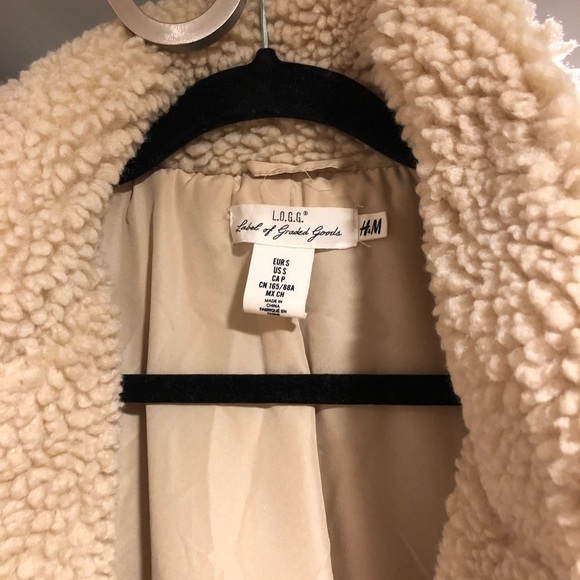 faux wool coat - Picture 3 of 3